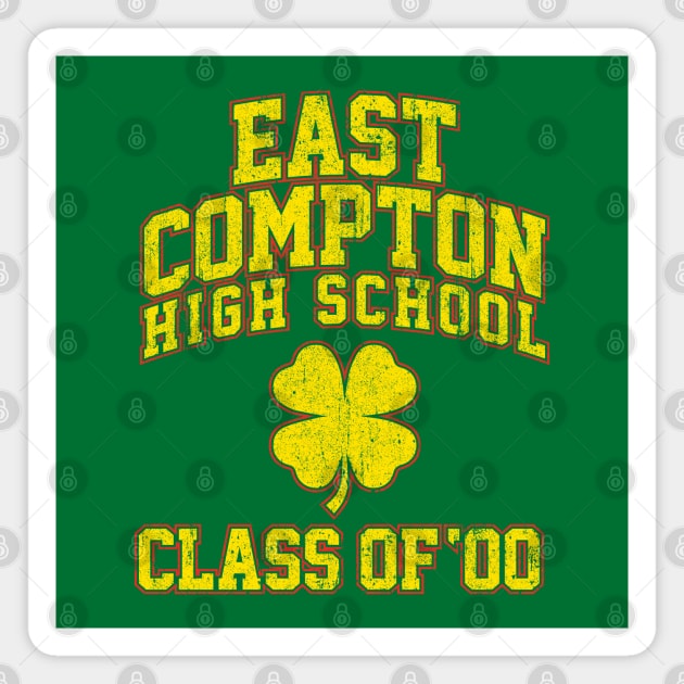 East Compton High School Class of 00 Magnet by huckblade